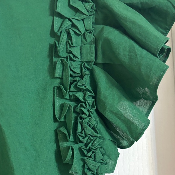 Sugarlips Emerald Pleated Dress - Picture 4 of 10
